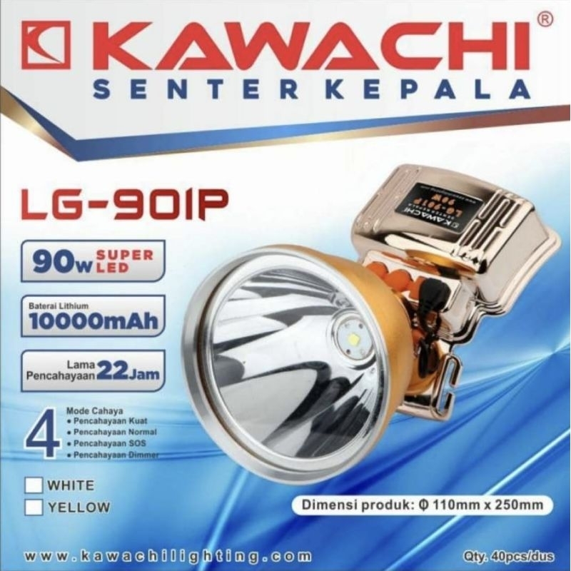 Kawachi Senter Kepala 90 Watt LG 901P