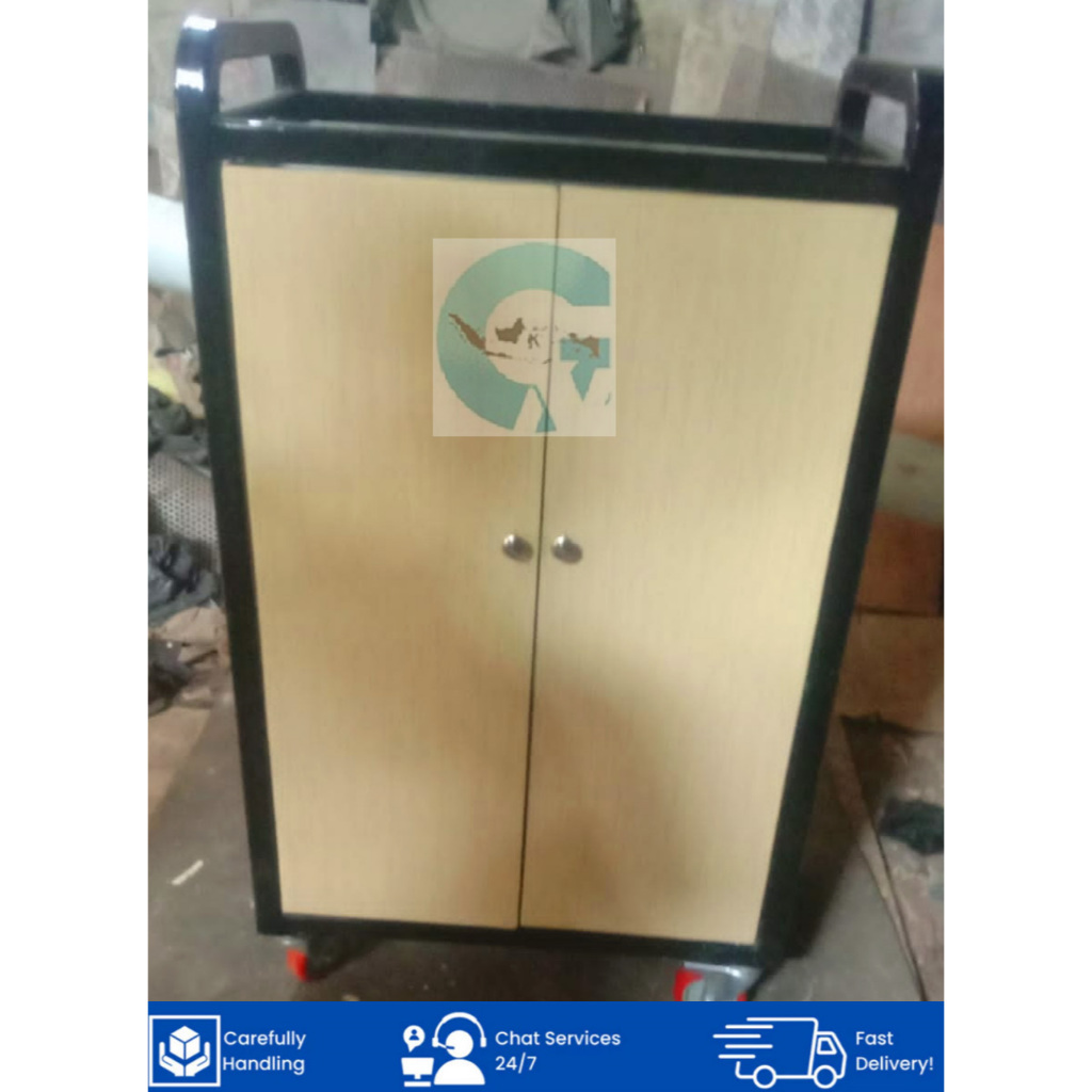 TROLI MAKANAN HOTEL SERTA RESTORAN 700x400x1200MM