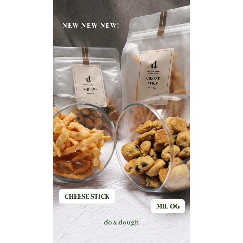 

doanddough BUNDLING CHEESE STICK x MR OG | snack sehat kukis stik keju