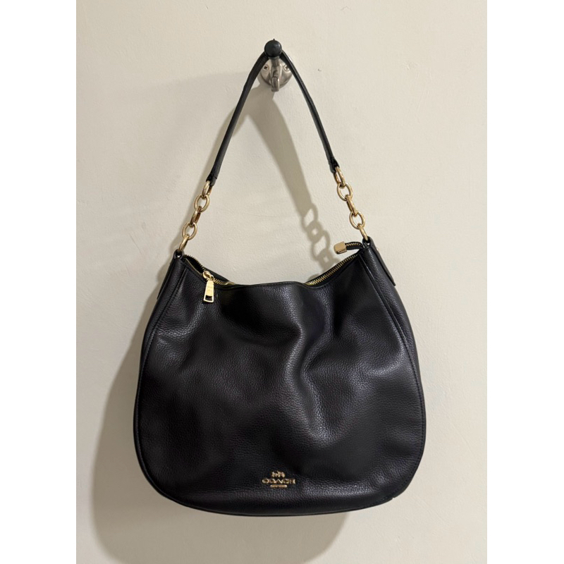 Tas Wanita Coach Women’s Elle Hobo Original Warna Hitam