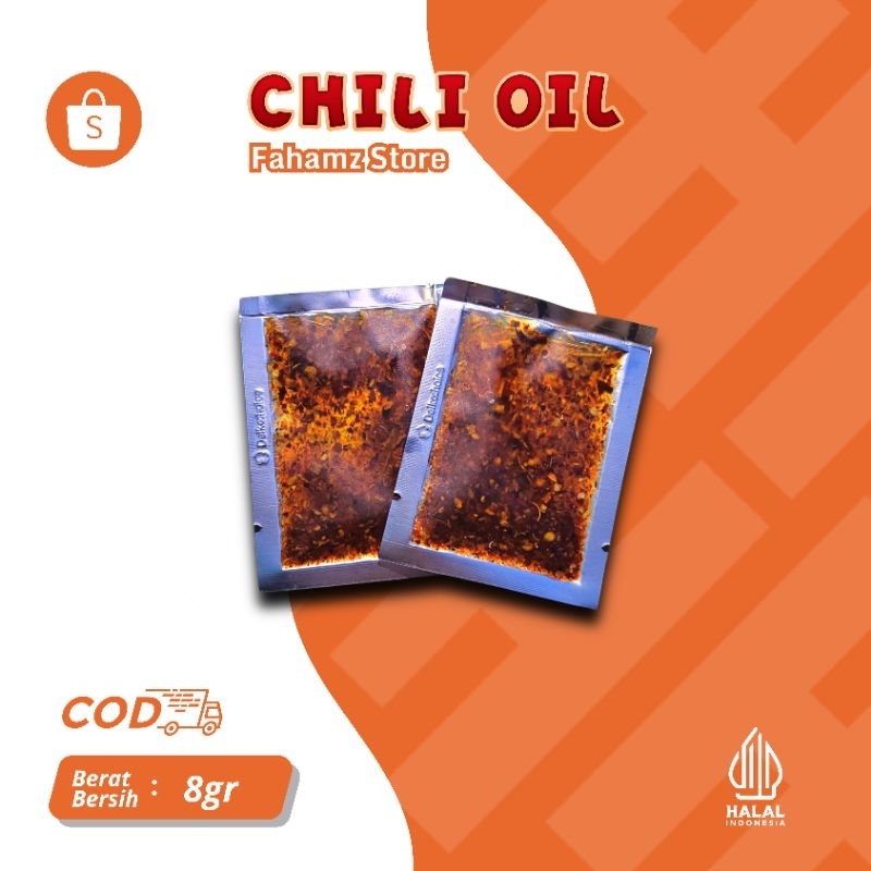 

Chili Oil Sachet / Minyak Cabai 8gr Halal by Fahamzstore