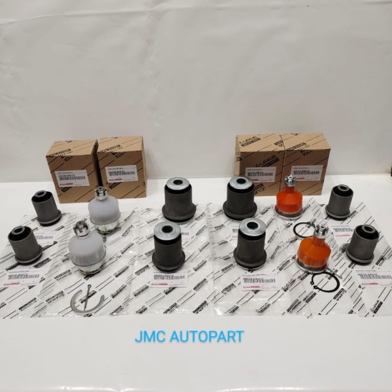 Ball Joint Dan Bushing Arm Bawah Atas set Innova reborn set 12pcs