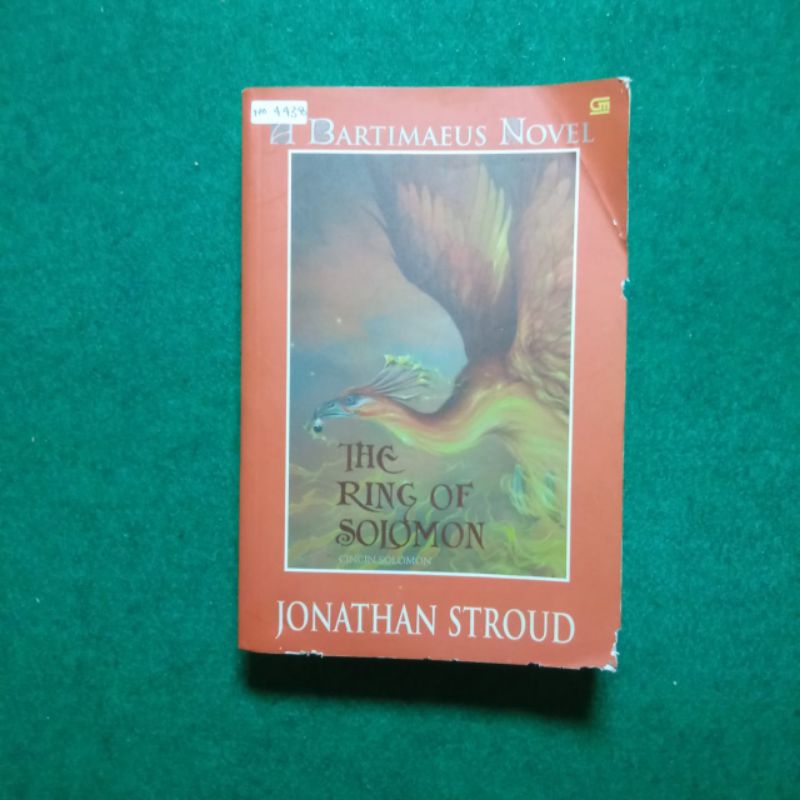 ORIGINAL Novel The Ring of Solomon (Cincin Solomon) - Jonathan Stroud