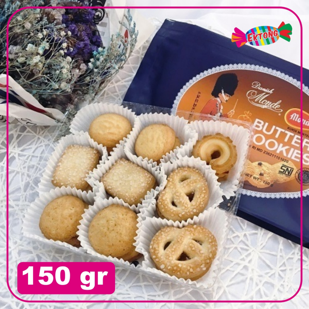 

MONDE BUTTER COOKIES 150gr - Kukis Mentega