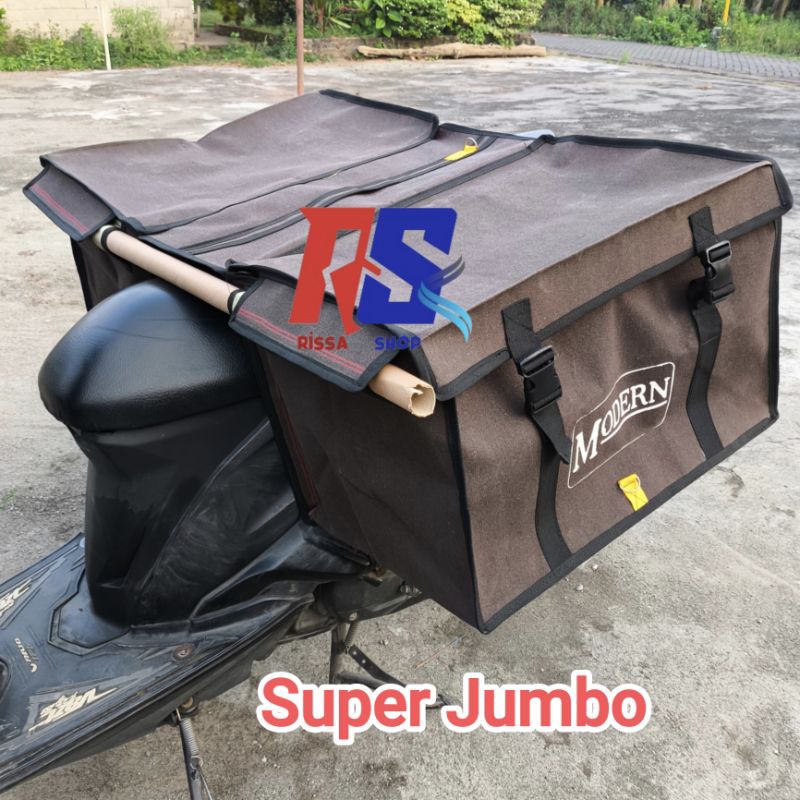 Tas Obrok Motor Kanvas Modern