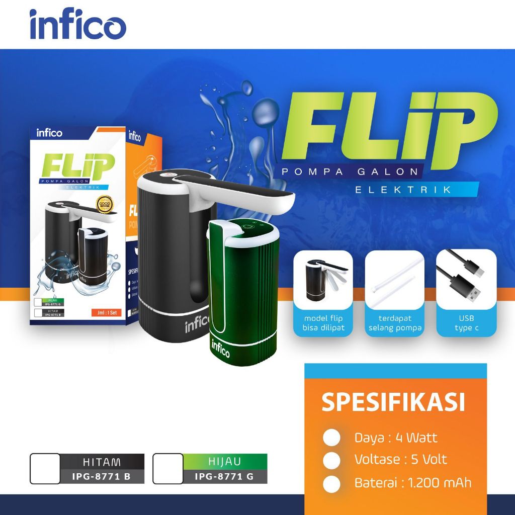 Pompa galon flip/Pompa galon/Pompa/Galon