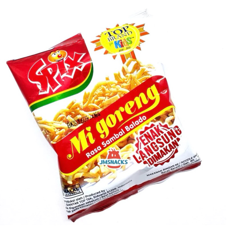 

SPIX MIE GORENG 9GR (ISI 10 BUNGKUS)