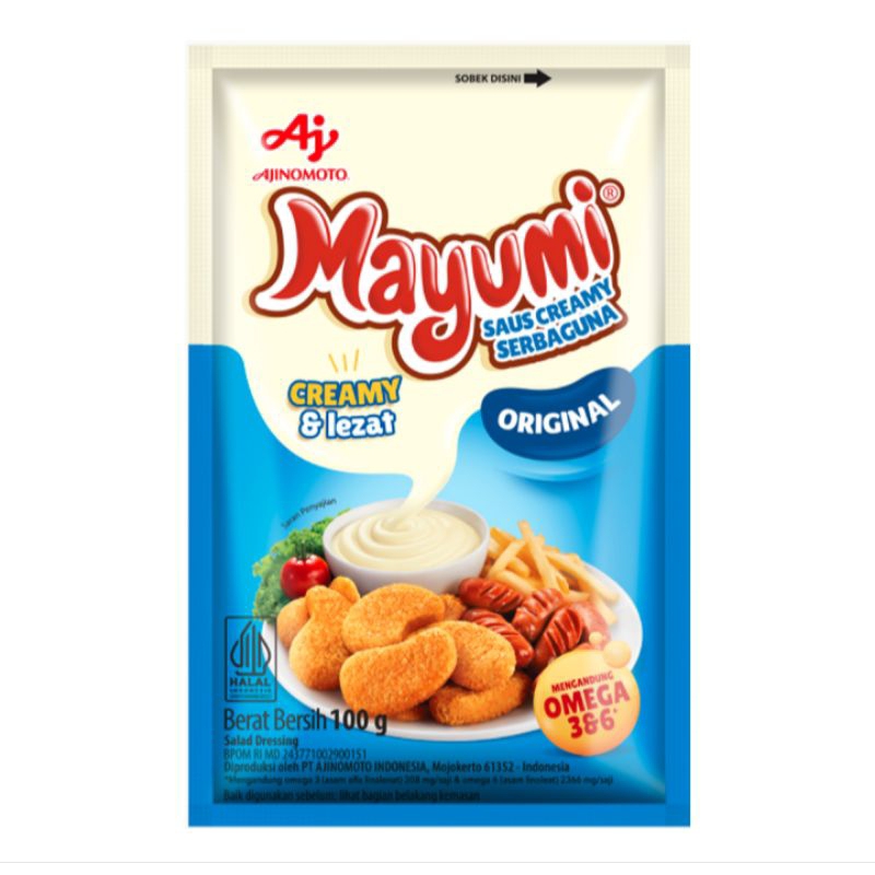 

Mayumi Saus Mayones Original 100 g