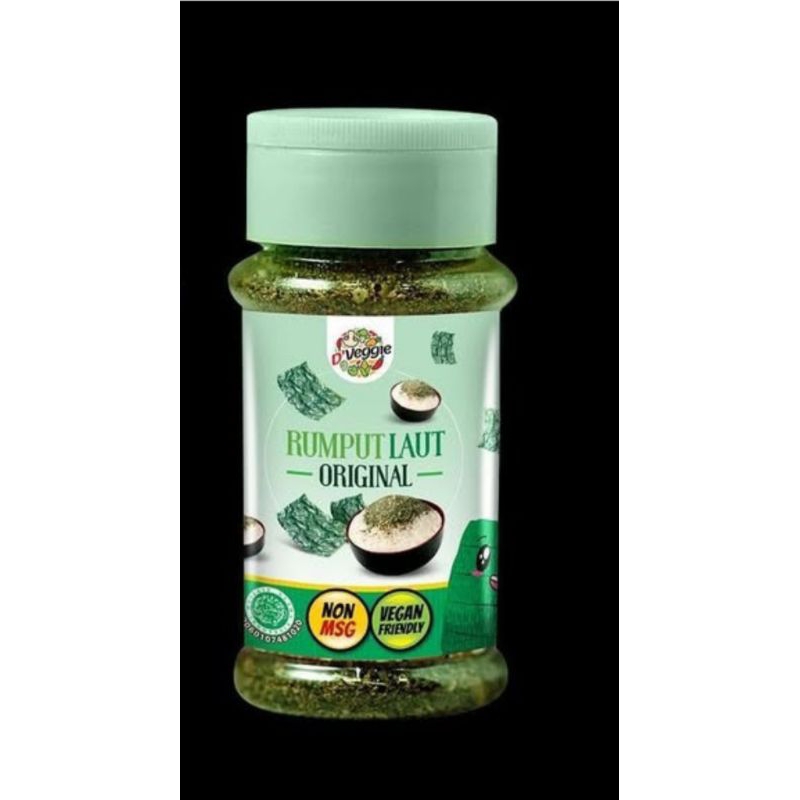 

D'veggie Nori Tabur Kemasan Botol Vegan Halal Non MSG Abon Nori
