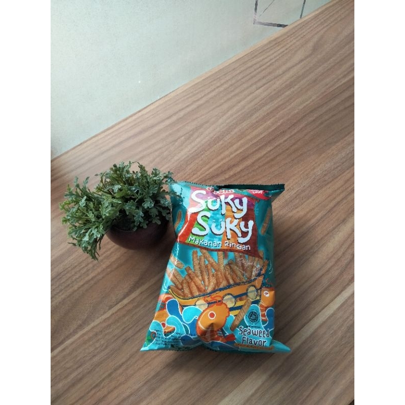 

Oishi Suky Suky Seaweed Flavour 60g