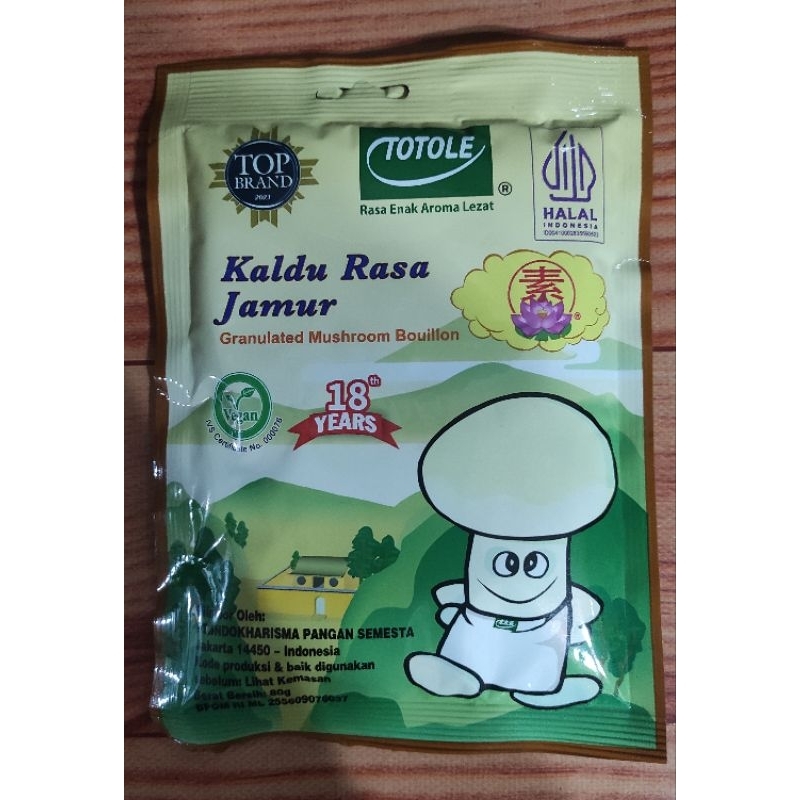 

totole kaldu rasa jamur halal 80g