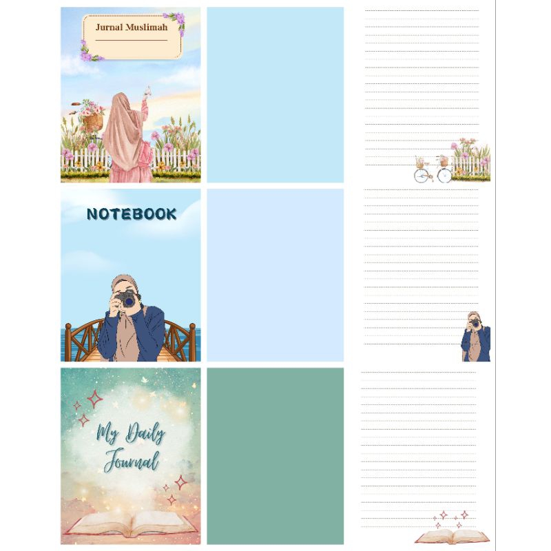 

Buku custom isi full print | Notebook custom a5 | Buku tulis custom | Buku hardcover