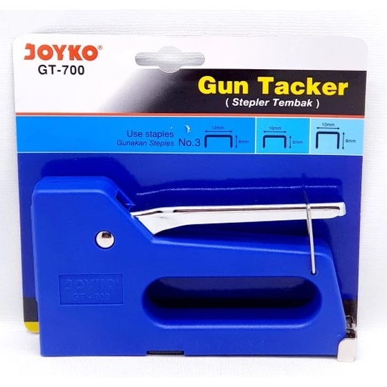 

Stepler Tembak Gun Tacker (Staples 13/8) GT-700 JOYKO