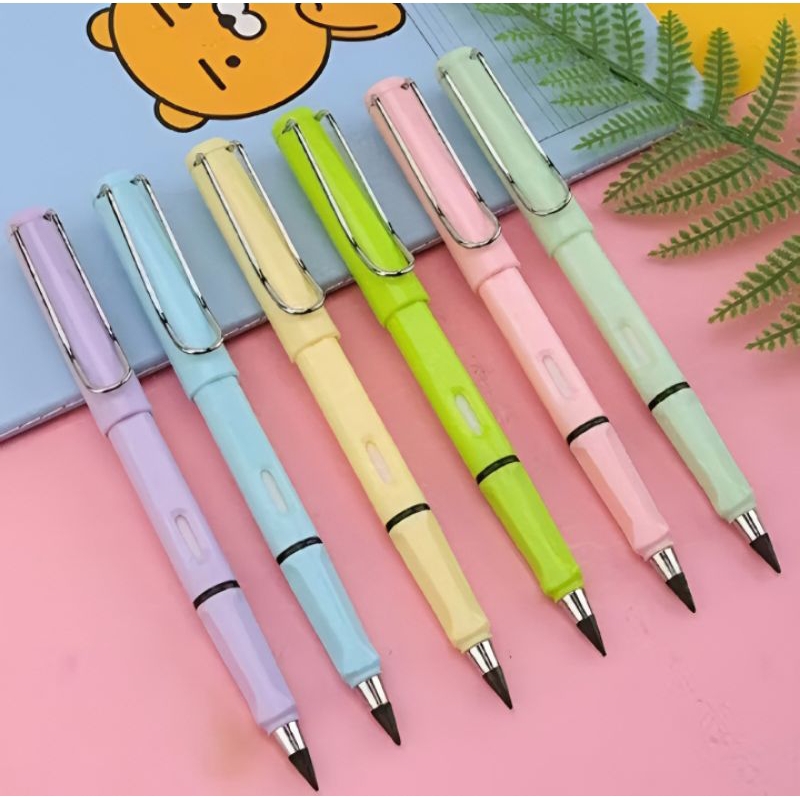 

Pensil Abadi Eternal / Penghapus / Pensil Tanpa Batas / Pensil Eternal Plus Eraser / Pensil Tidak Bisa Habis Pensil Magic / Unlimited Pencil / Pencil Teknologi Eternal / Pensil Tipe Baru / Pensil Sekolah Tanpa Isi Unlimite