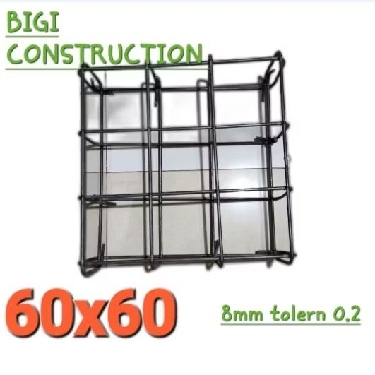 cakar ayam 60x60 besi 8 full sni full 0.2 beton proyek bangunan properti begel kawat Ring cincin