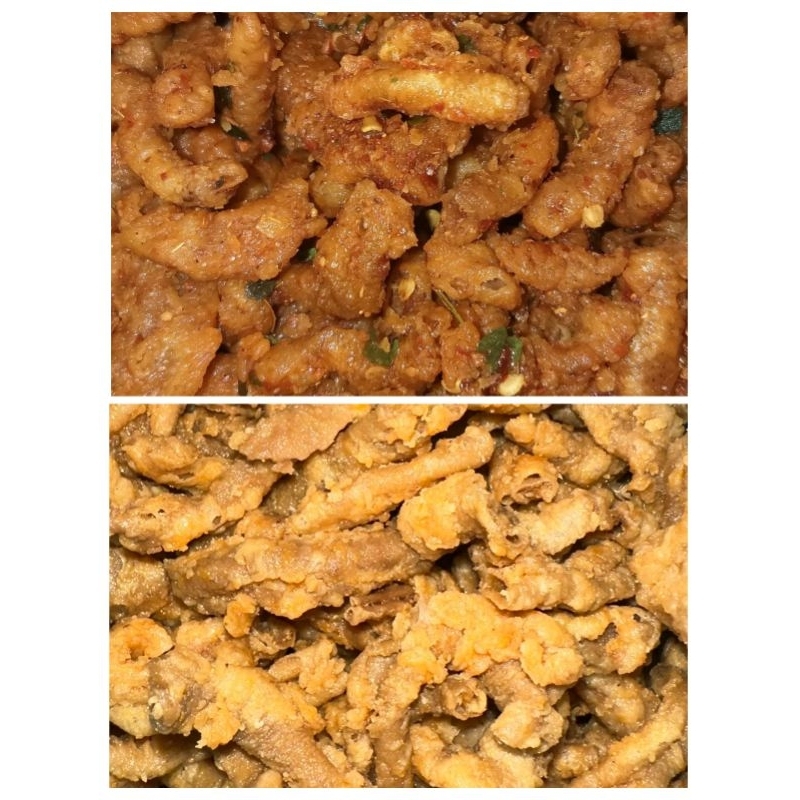

Keripik Usus Crispy Pedas Original 1 Pak