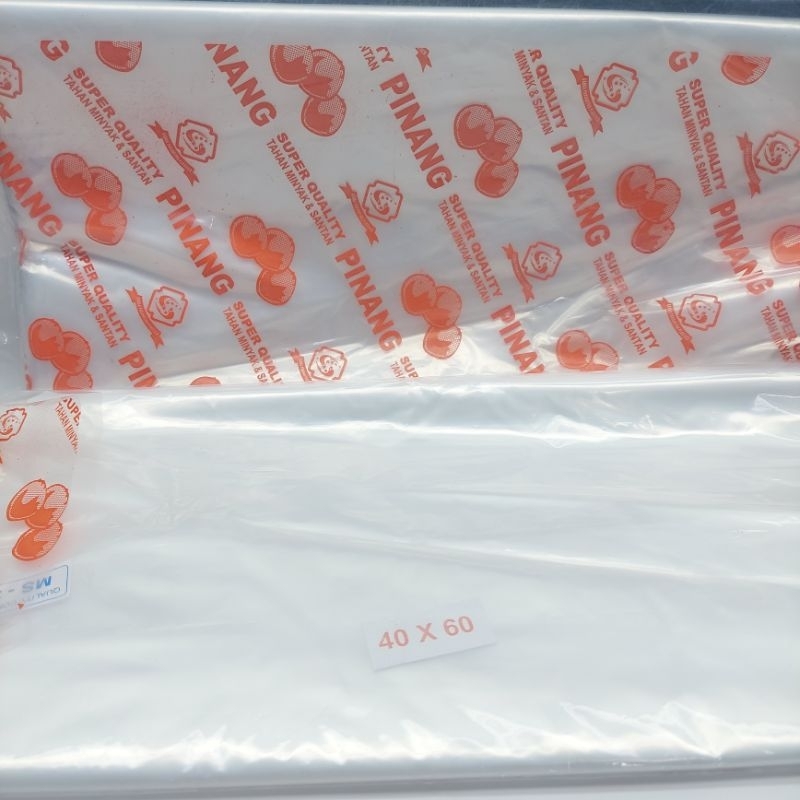 KANTONG PE/PLASTIK PE PINANG 40X60(1BKS)