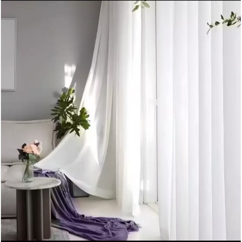 Vitrase Polos Import Model Serut/Daleman Gorden Model serut/Vitrase Gorden Model Serut/