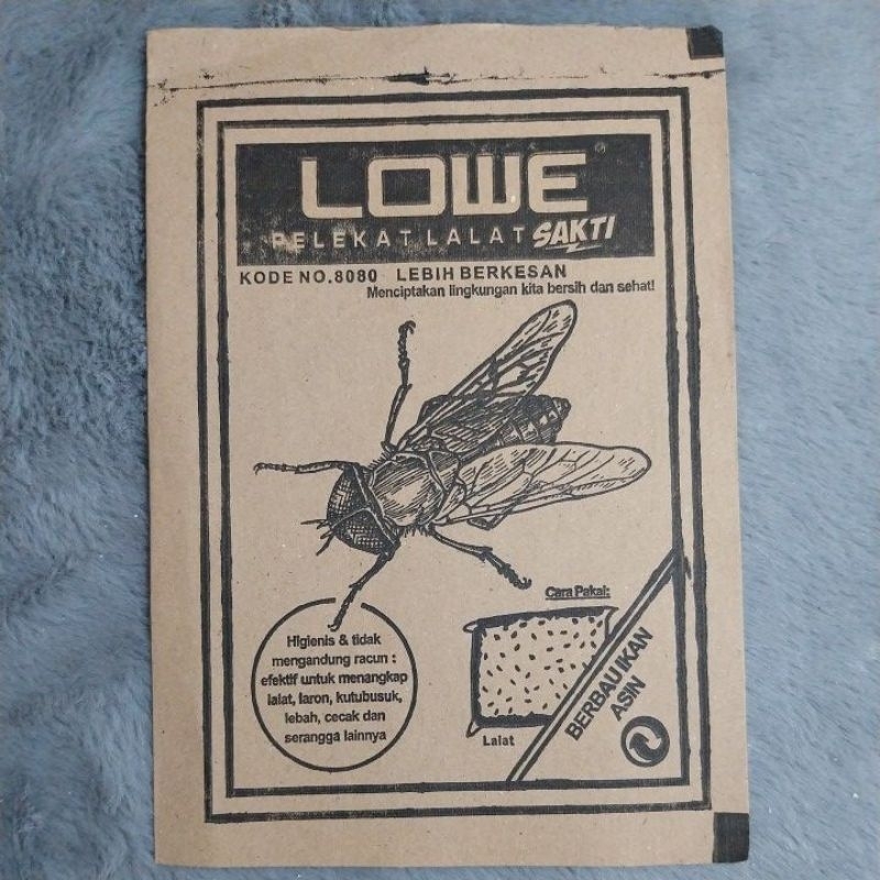 Kertas Pelekat Lalat Sakti