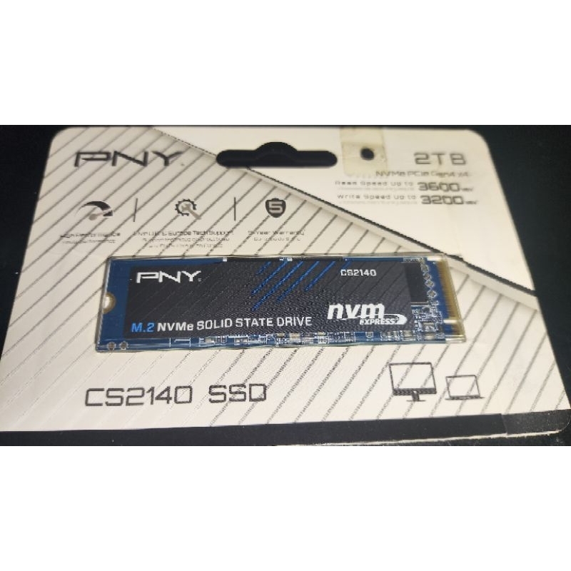 PNY CS2140 2TB NVME SSD GEN 4