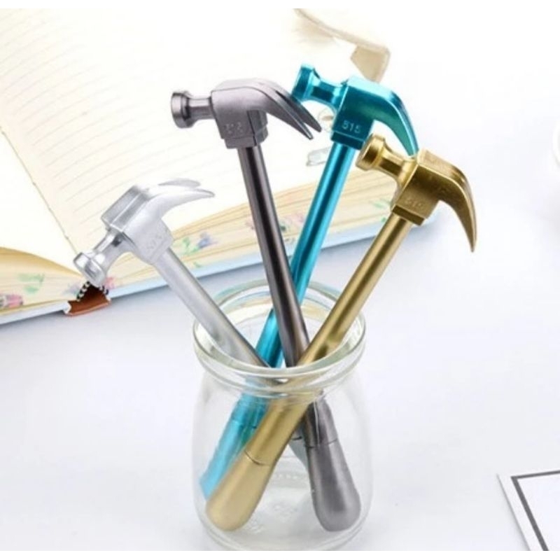 

Bolpen Pulpen Unik (2 PCS)Model Palu Hammer