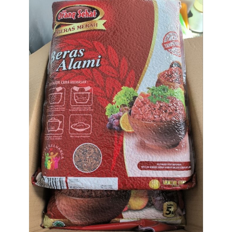 

Cahayadstore Beras Merah Cap Orang Sehat 5Kg