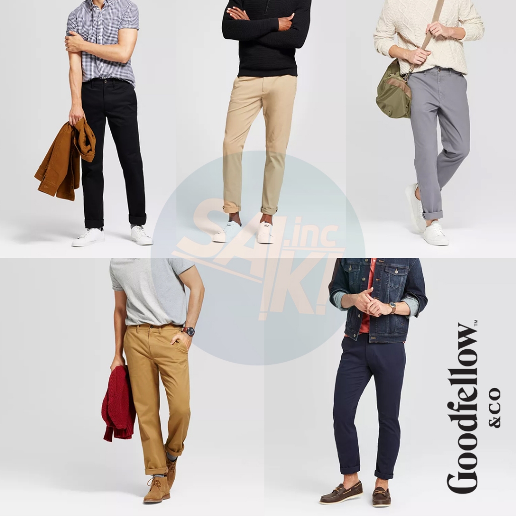 Celana Panjang Goodfellow & Co Hennepin Chino Pants Slim Fit/Athletic/Straight Original