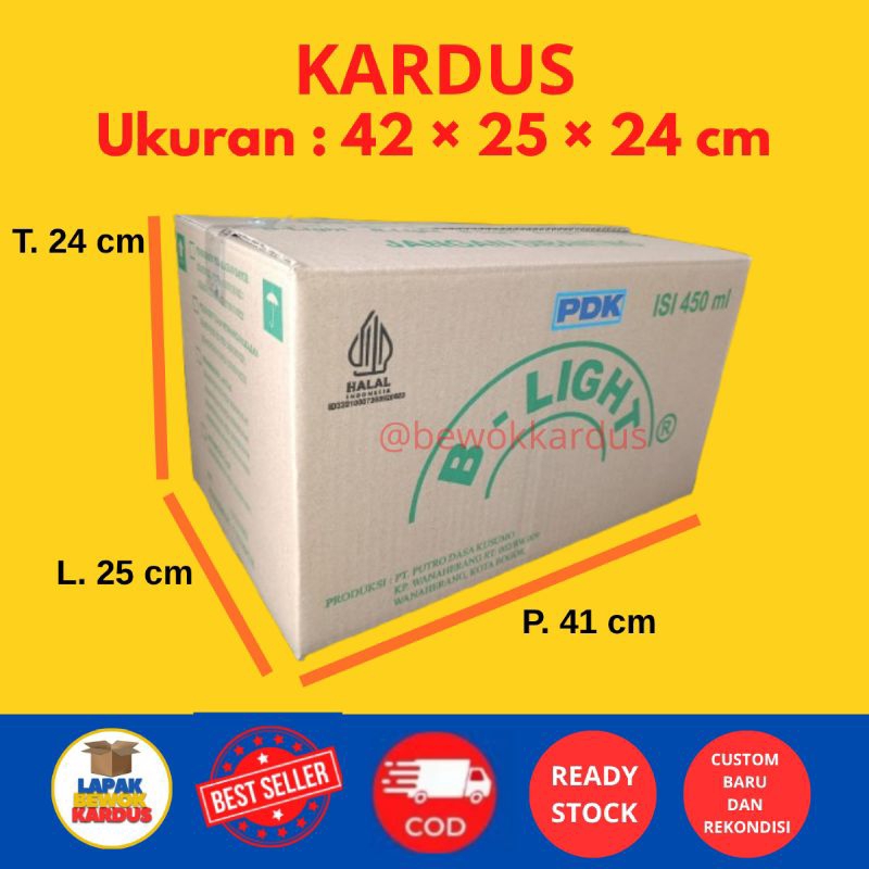 

kardus baru 1 paket isi 20 pcs