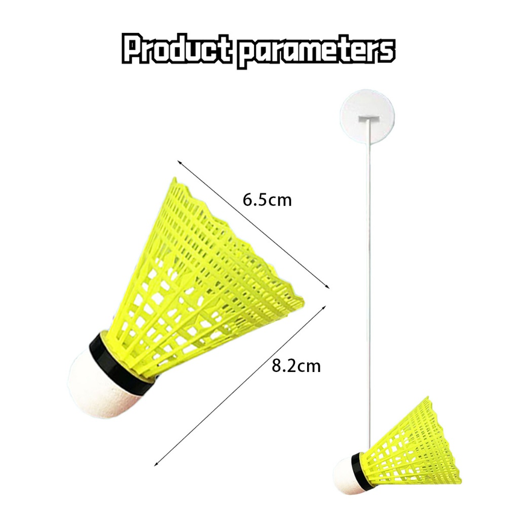 3 set Badminton Rebound Trainer Set Alat Latihan Badminton Sendiri Badminton Rebound Trainer Alat Ol