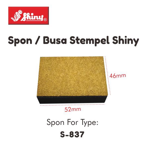 

Spon/Busa/Bantalan Shiny Type S-837
