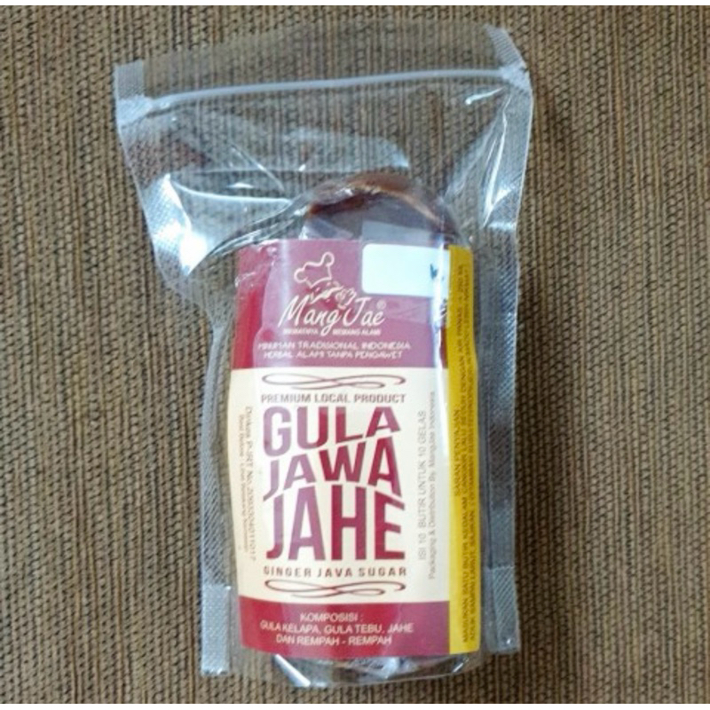 

gula jawa jahe