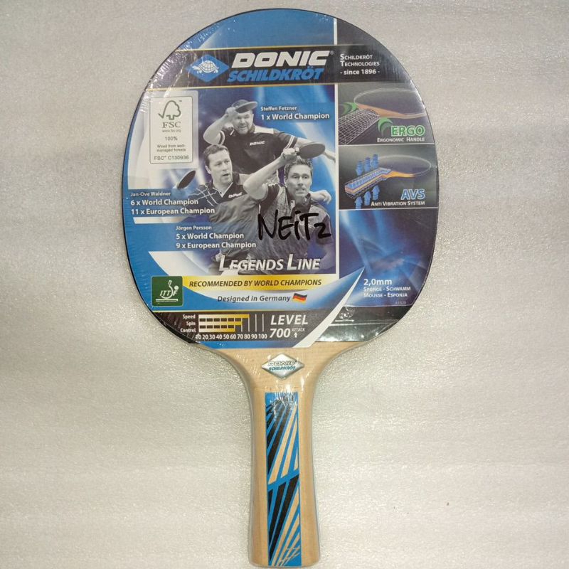 Bad pingpong DONIC LEGEND LINE. LEVEL 700