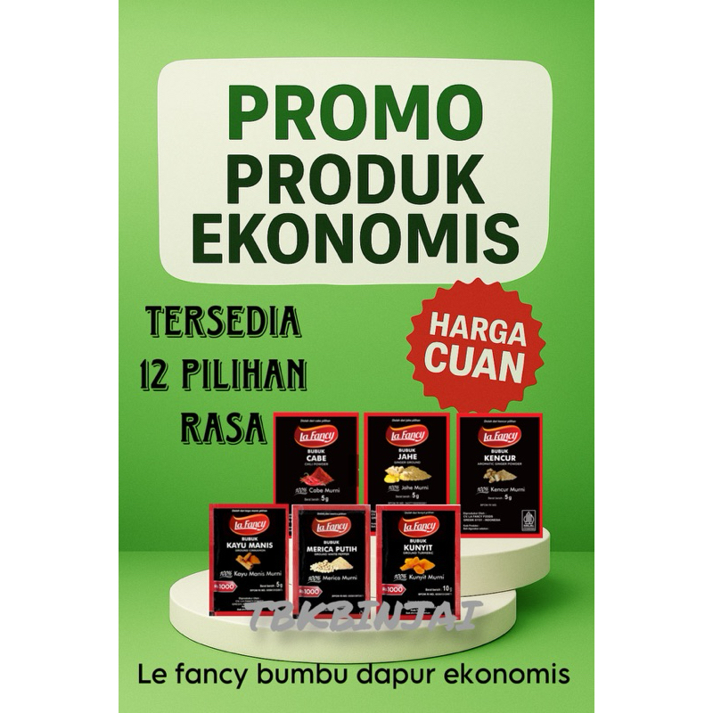 

LA FANCY BUMBU DAPUR SACHET EKONOMIS (PROMO)