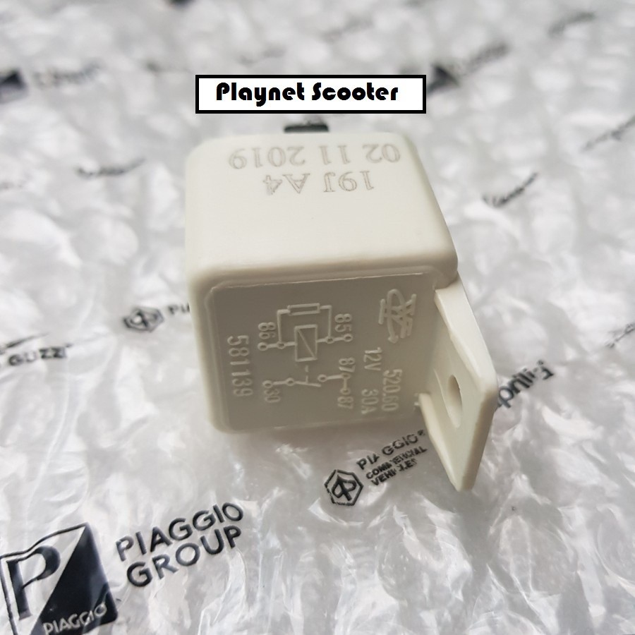 Relay Lampu / Relay Pompa Bensin Vespa Modern