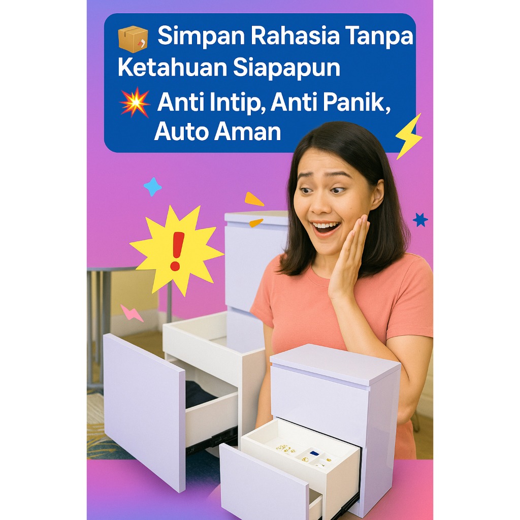 Laci Nakas Anti Maling: Brankas Rahasia Tersembunyi untuk Meja