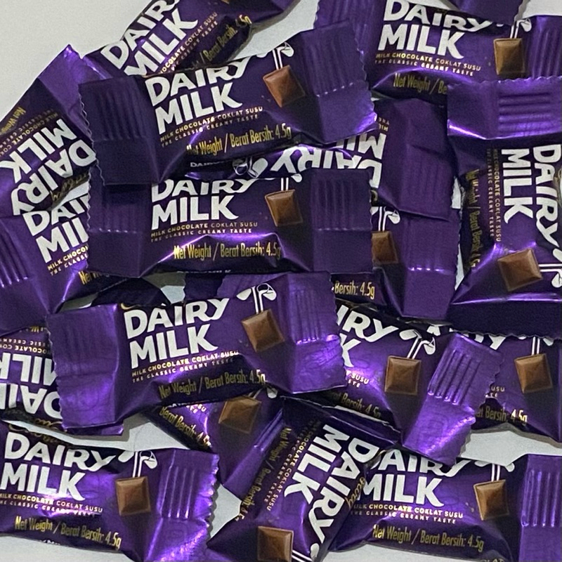

(ECER) Cadbury Dairy Milk Chocolate 4,5 gram