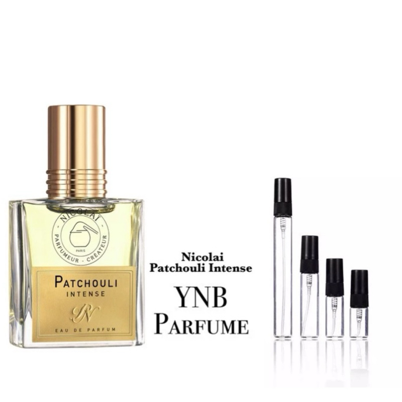 Decant Nicolai parfumeur createur patchouli Intense