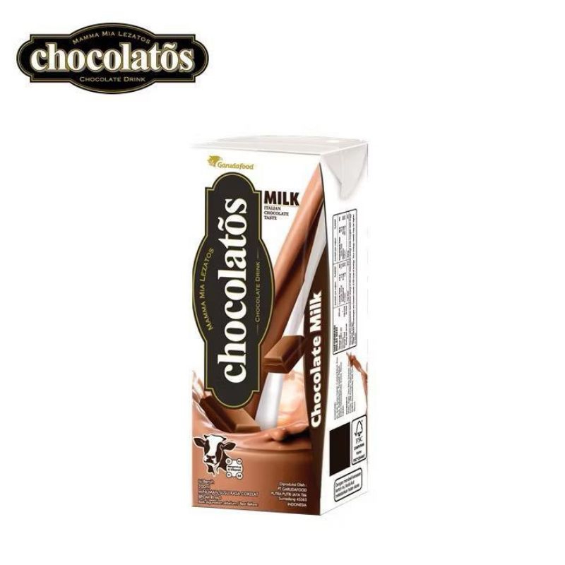 

Chocolatos Drink Susu Rasa Coklat 190ml
