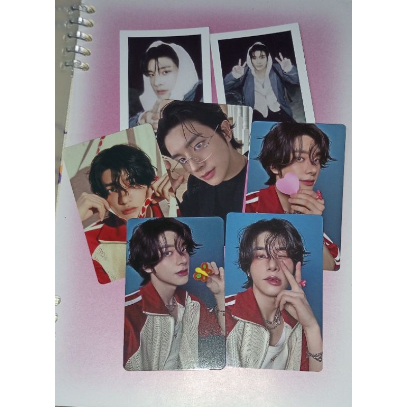 Photocard Official PC Enhypen Jake Gitbir gigit bibir RU: Romance Untold. PC KPop Jungwoon Heeseung 