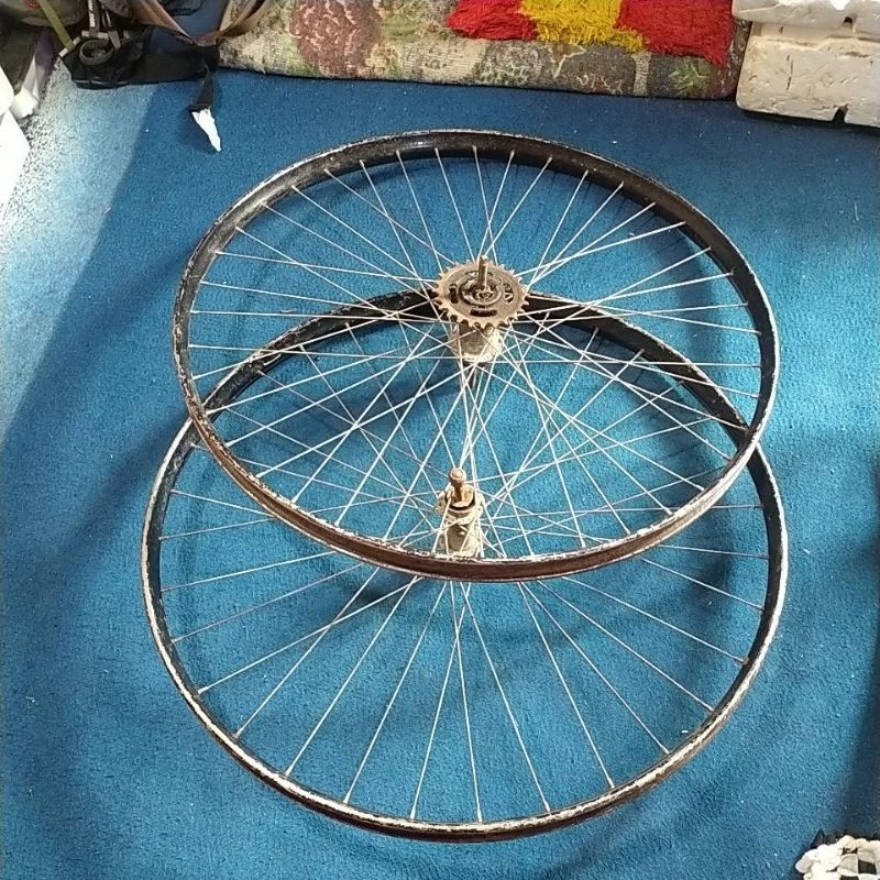 roda pelk set rem kaki,torpedo sepeda onthel basikal tua 28@n