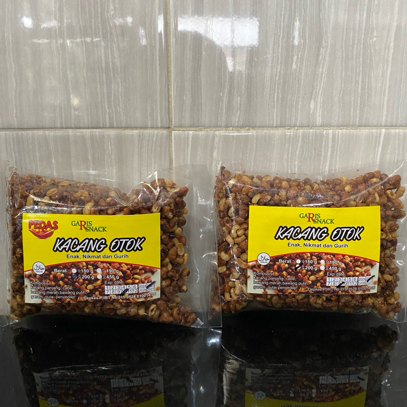 

Kacang otok original dan pedas 200gr