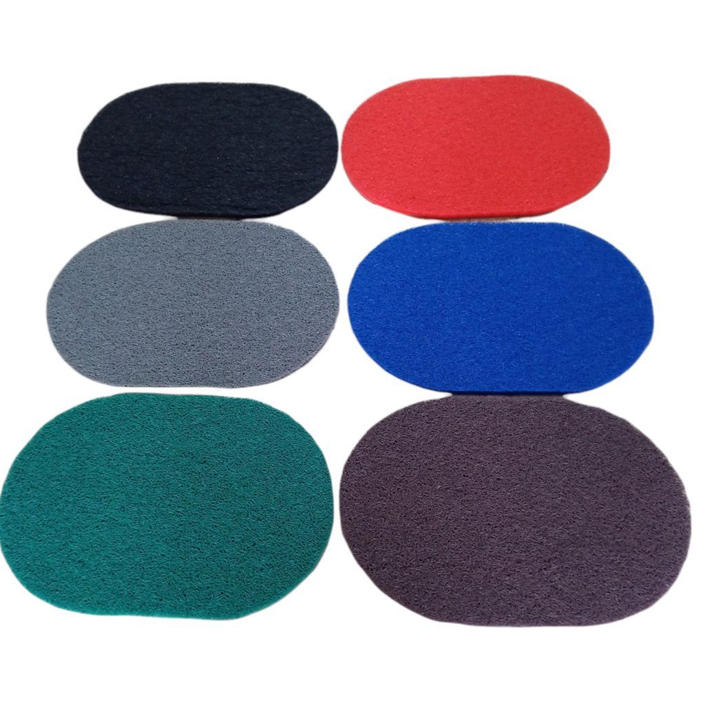 Keset PVC Mie Oval Tebal 15mm/Keset Antislip/Keset Kamar Mandi/Keset Multifungsi