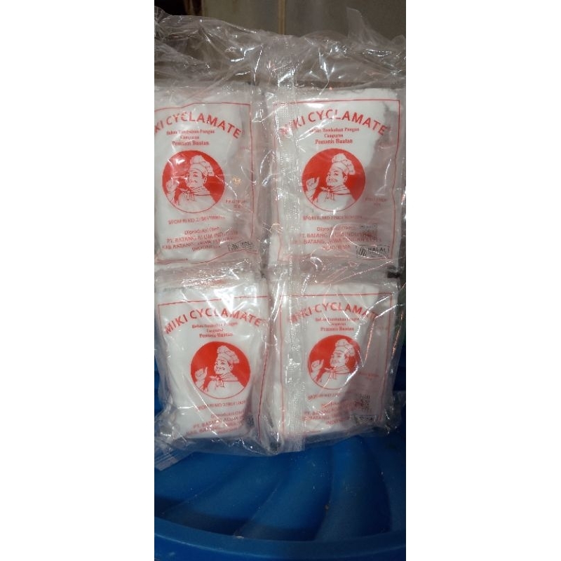

PEMANIS BUATAN MIKI SODIUM CYCLAMATE isi 20 bks