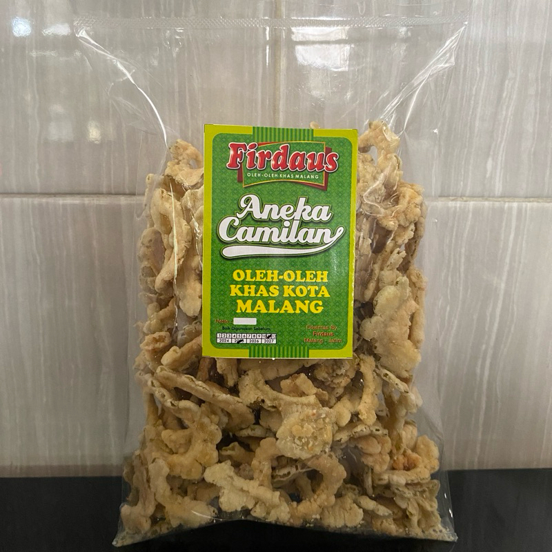 

Keripik Pare merk Firdaus 200gr