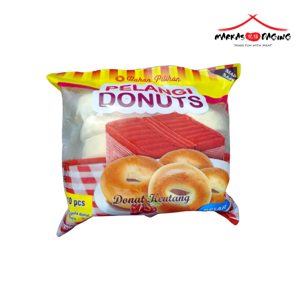 

PELANGI Donat Kentang ISI 10pcs