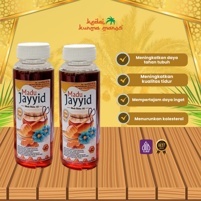 

Madu Jayyid / Madu Murni Berkualitas 350g & 680g