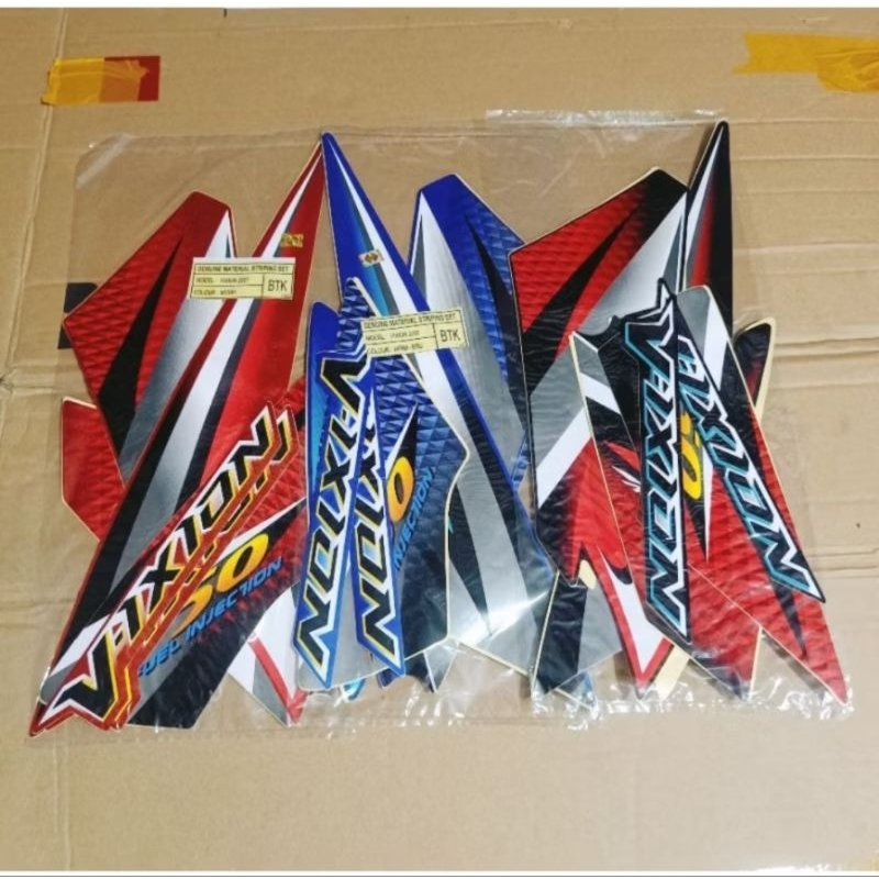 Striping motor / Les tangki Yamaha Vixion 2007