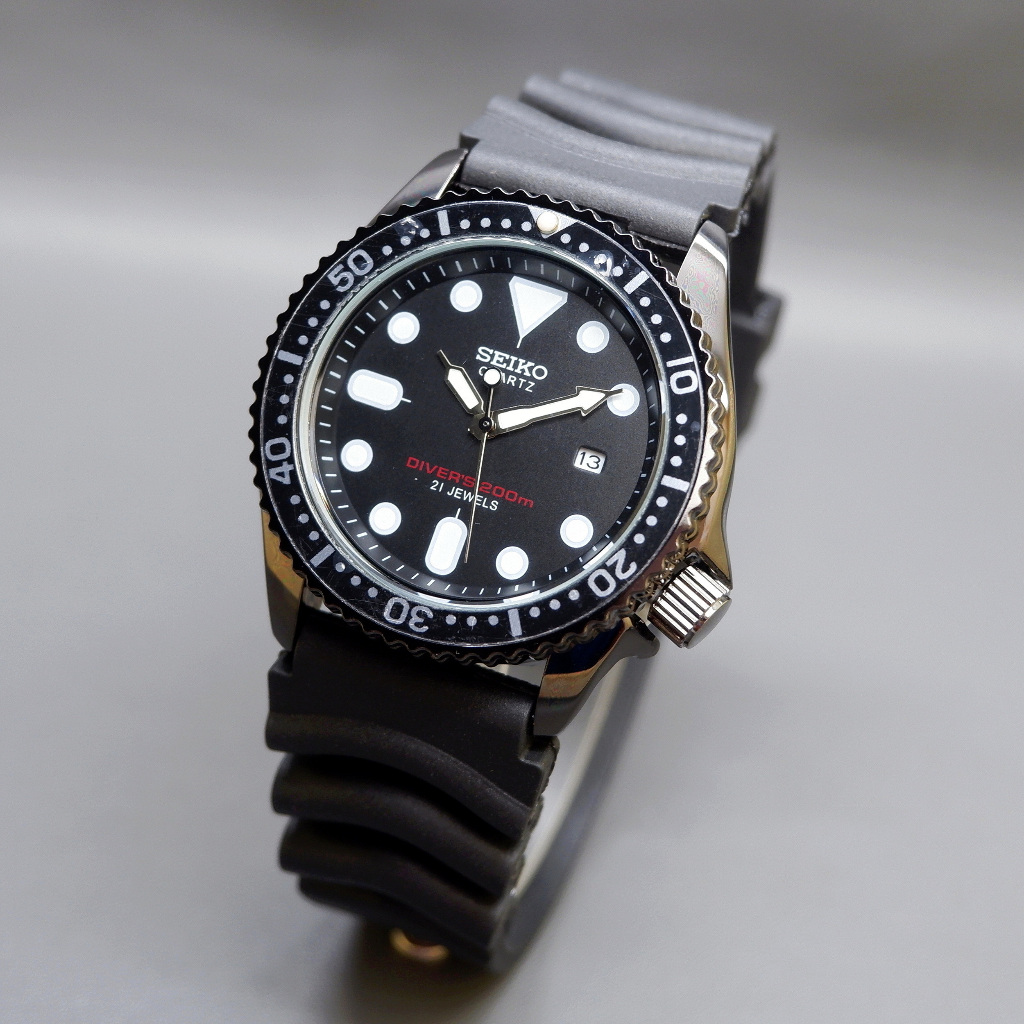 PROMO Jam Tangan Pria Seiko Diver's Rubber Sporty