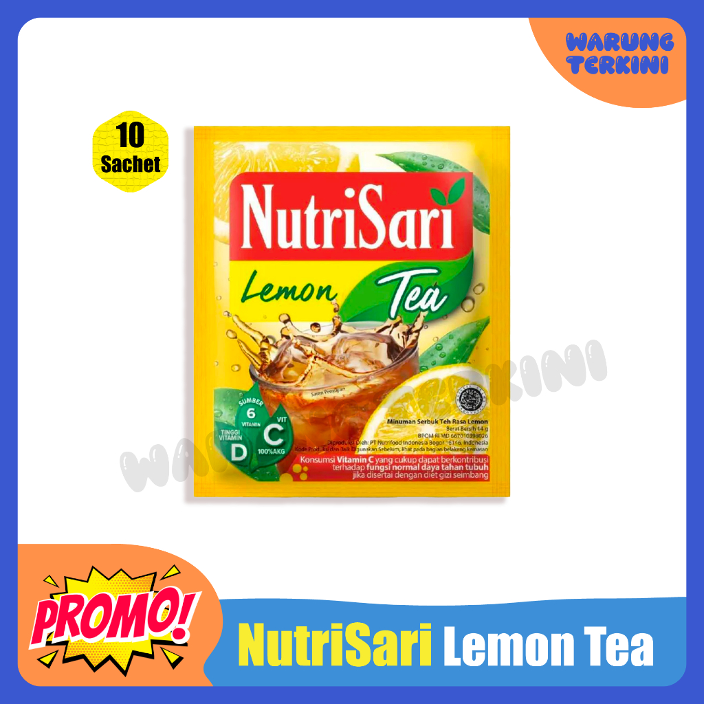 

Nutrisari Lemon Tea 1 Renceng || Minuman Menyegarkan