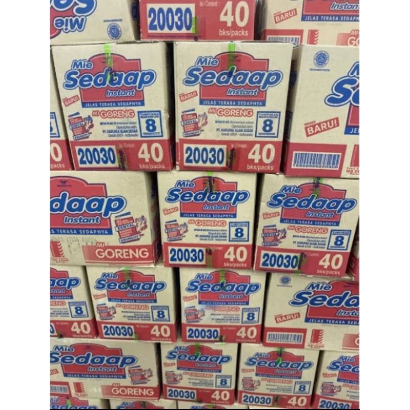 

MIE SEDAP GORENG 1 KARTON
